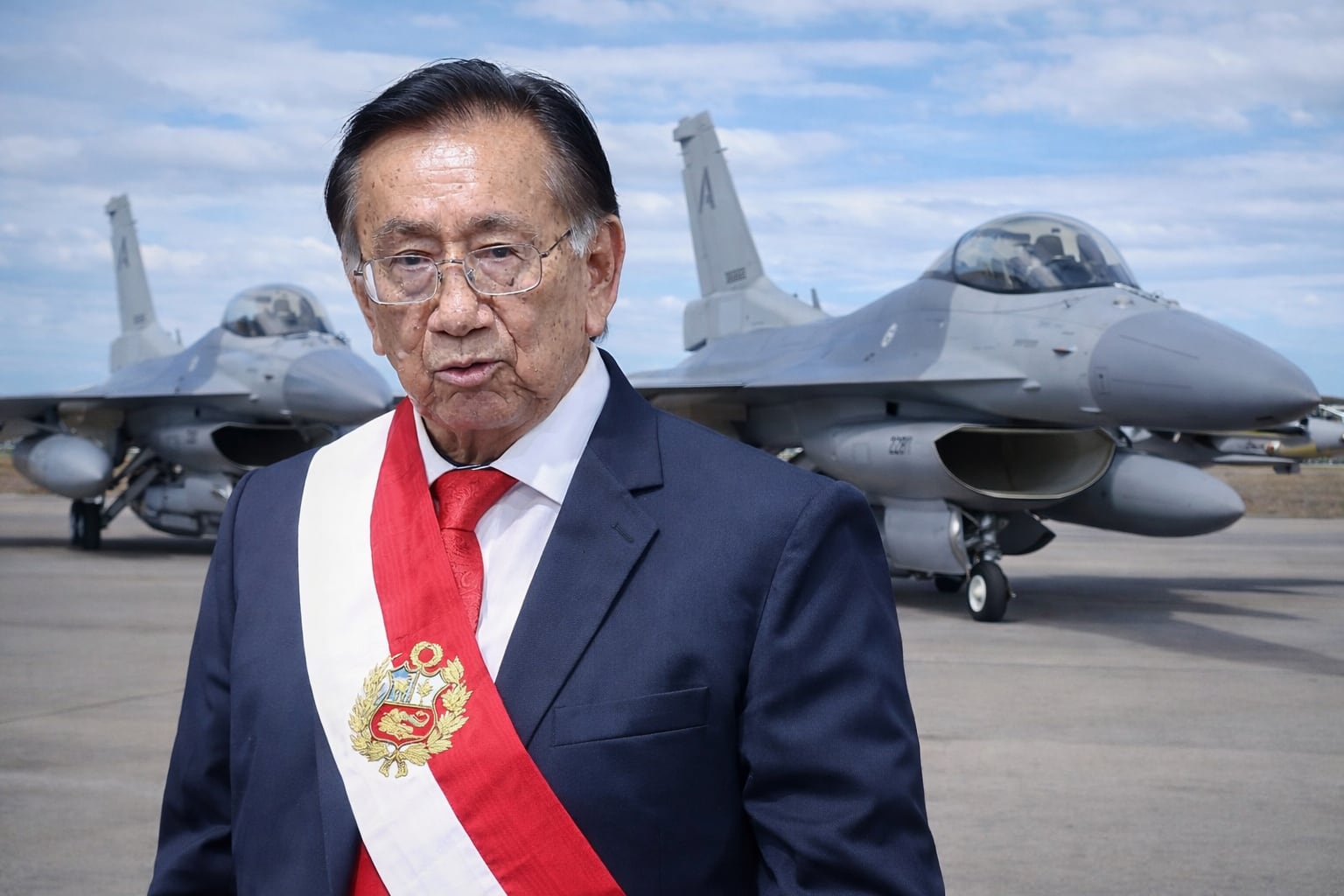 El jefe de Estado remarcó que la adquisición no fue una iniciativa de su gobierno, sino que responde a un acuerdo previo impulsado durante la gestión del expresidente José Jerí. Foto: IA.