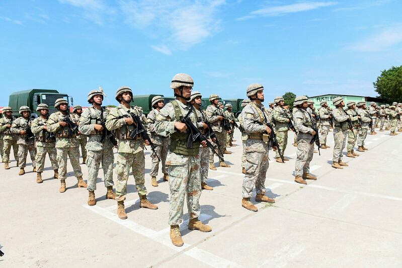 150 efectivos del Ejército también llegaron a Tumbes, para apoyar a la Policía Nacional en las labores de control en la frontera con Ecuador.