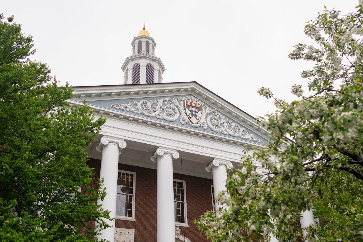 La Biblioteca Baker de la Escuela de Negocios de Harvard Fotógrafo: Mel Musto/Bloomberg