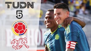 TUDN (Canal 5) transmitió el partido Colombia 0-0 (3-4) Suiza por el Mundial 2026