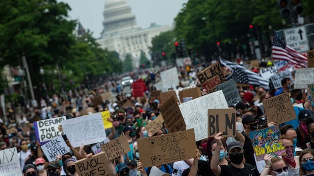 Miles protestaron en EE.UU. en jornada pacífica bajo consigna “Las vidas negras importan”