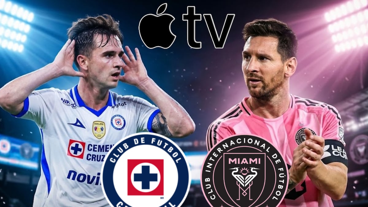 Apple TV EN VIVO — Ver Cruz Azul vs. Inter Miami, con Messi, por Fútbol TV y MLS Season Pass Online