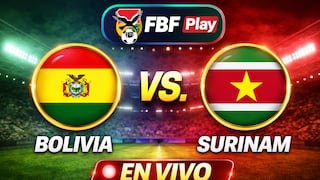 Fútbol Canal (FBF Play) televisó el partido Bolivia vs. Surinam por repechaje a la Copa Mundial FIFA 2026