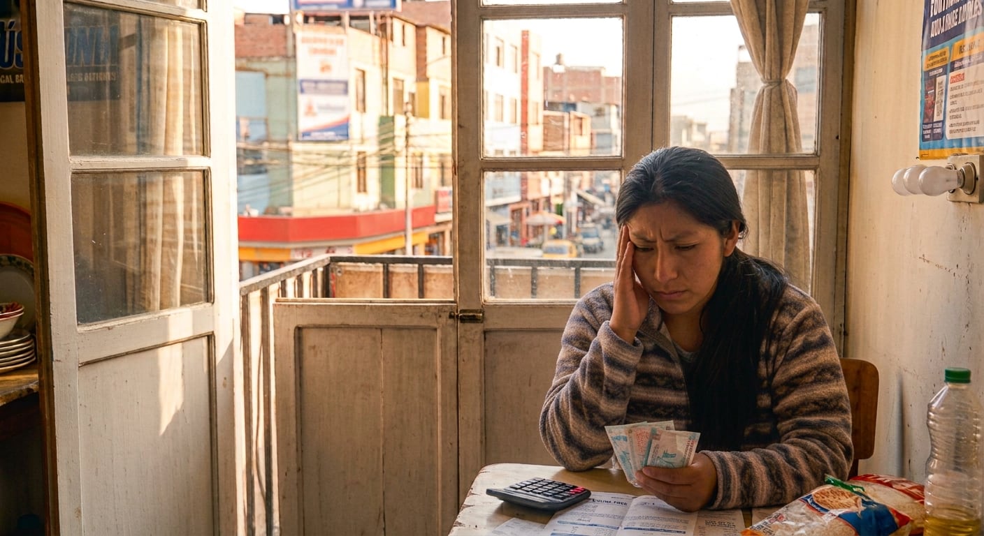 Situación. Encuesta revela la alta vulnerabilidad de los peruanos. (Composición: Gemini)