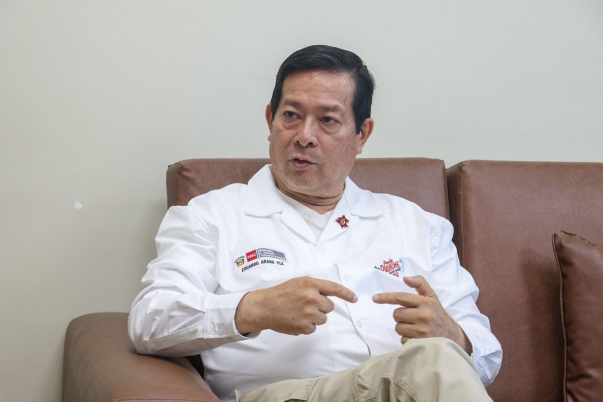 Eduardo Arana, ministro de Justicia, aseguró que tiene documentación que comprueba filtración por parte de la Fiscalía. (Foto: Ministerio de Justicia)