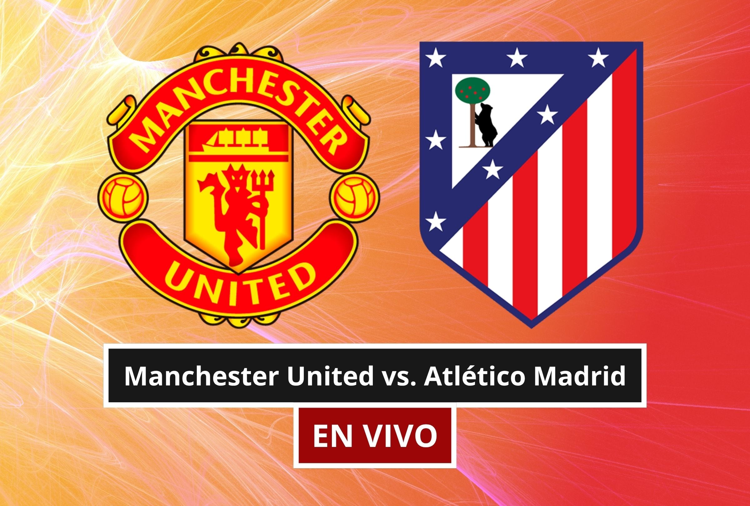 El amistoso Manchester United vs. Atlético Madrid es un partido que apunta a ser intenso de principio a fin. (Foto: Composición Canva - Gestión Mix)