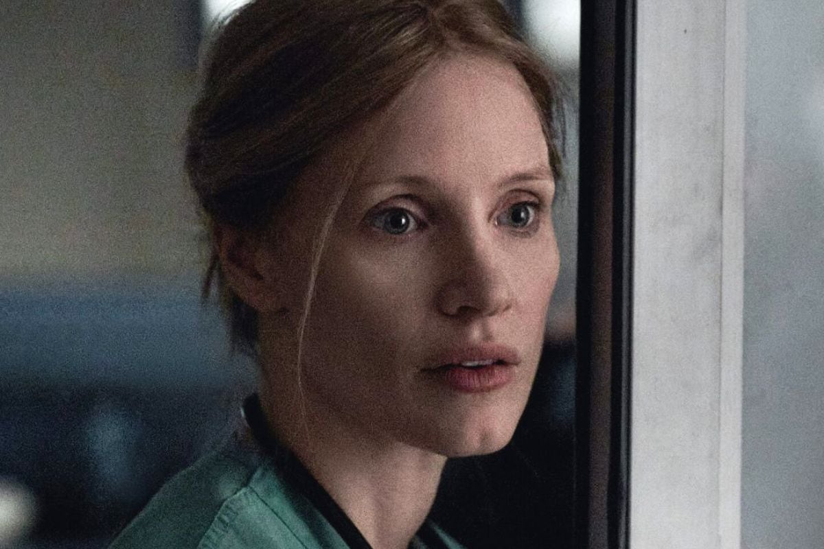 Jessica Chastain interpretó a Amy Loughren en la película "El ángel de la muerte", basada en el libro de 2013 del mismo nombre de Charles Graeber (Foto: Netflix)
