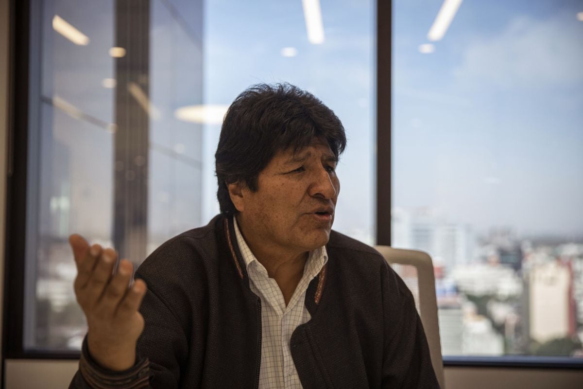 Evo Morales. Foto: Alejandro Cegarra/Bloomberg