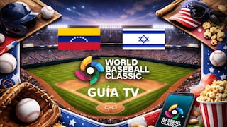 ⚾ Canales TV para mirar Venezuela vs. Israel EN VIVO GRATIS por el Clásico Mundial de Béisbol 2026
