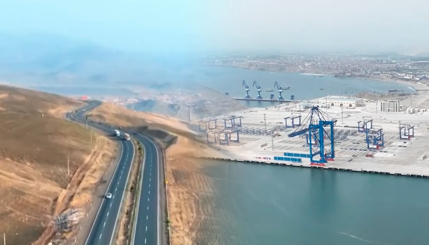 La infraestructura de Chancay gana relevancia por su potencial logístico y comercial. Composición EC: 24 Horas (YouTube)