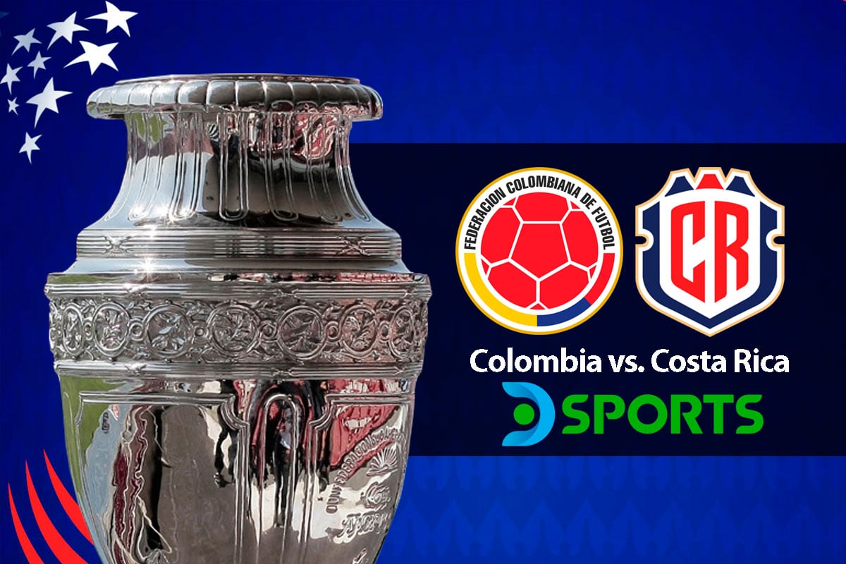 DSports transmite el partido Colombia vs. Costa Rica hoy por la fecha 2 del grupo D de la Copa América 2024 desde Arizona. (Foto: Composición Mix)