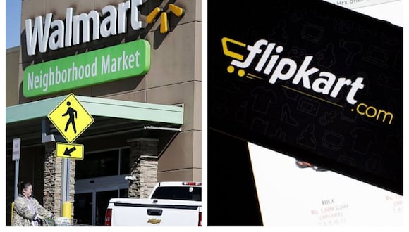 Walmart y Flipkart (Foto: Archivo)