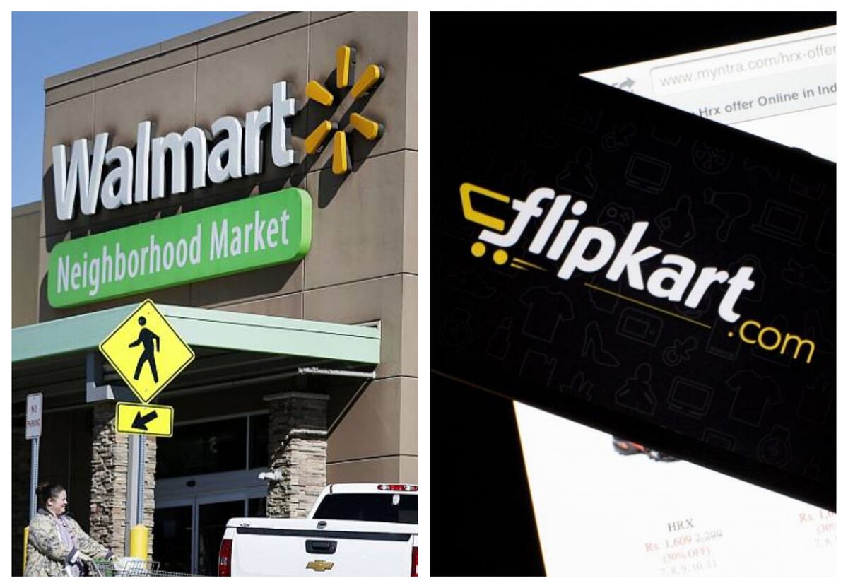 Walmart y Flipkart (Foto: Archivo)