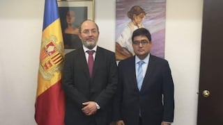 Procurador Ad Hoc del caso Lava Jato se reúne con fiscal general del Principado de Andorra