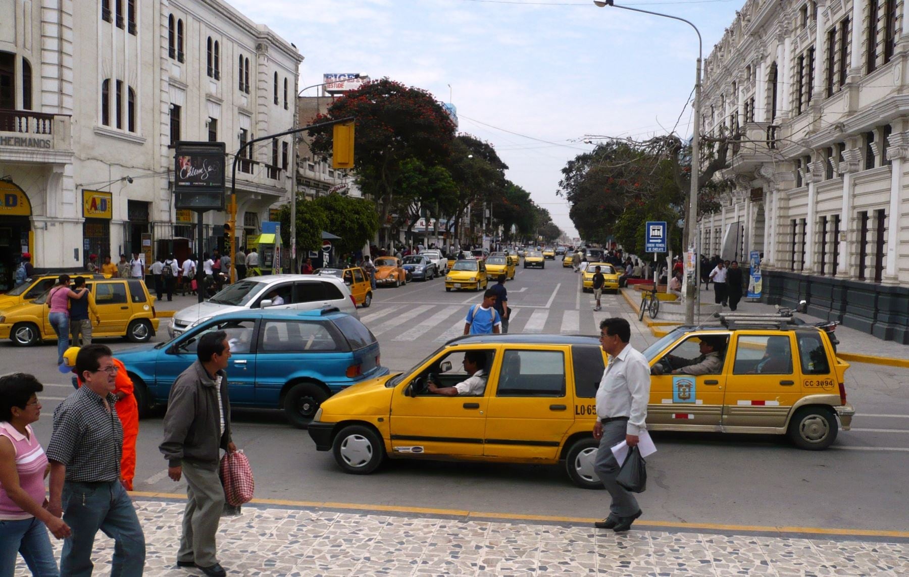 Se pierden 500 millones de soles al año en Chiclayo por tráfico y mala infraestructura. Foto: ANDINA.