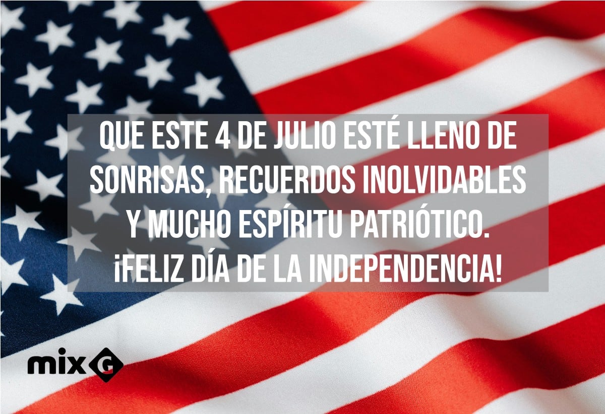 Frases | El 4 de julio es un día para honrar el pasado y mirar hacia el futuro con esperanza y determinación. (Pexels)