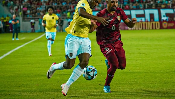 Ecuador y Venezuela se repartieron los puntos tras su encuentro en el Estadio Monumental de Maturín por la quinta jornada de las Eliminatorias 2026. | Crédito: @LaTri / Twitter