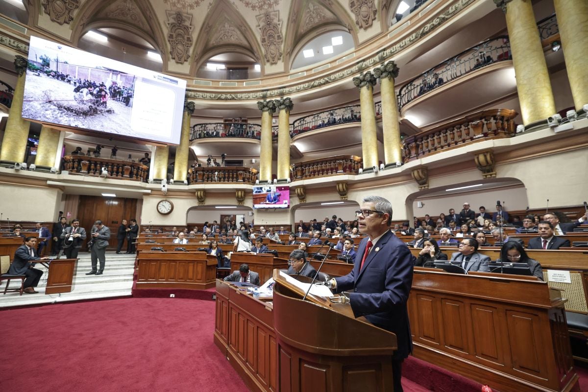 El proyecto contempla S/ 266,506 millones y prioriza seguridad ciudadana, educación, salud e infraestructura vial. Foto: PCM.