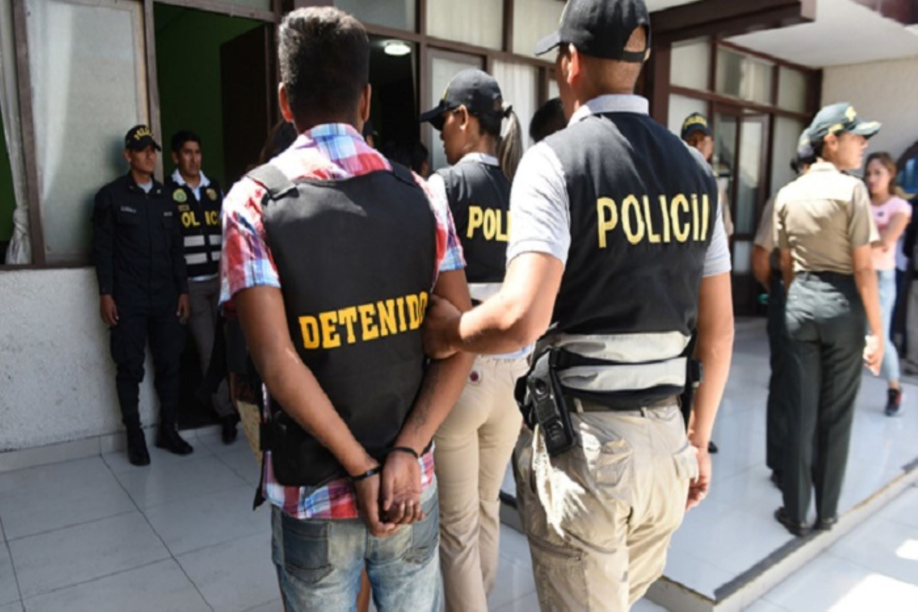 Policía detiene a presuntos extorsionadores de obras de construcción en San Martín de Porres y Los Olivos. (Foto: Andina)
