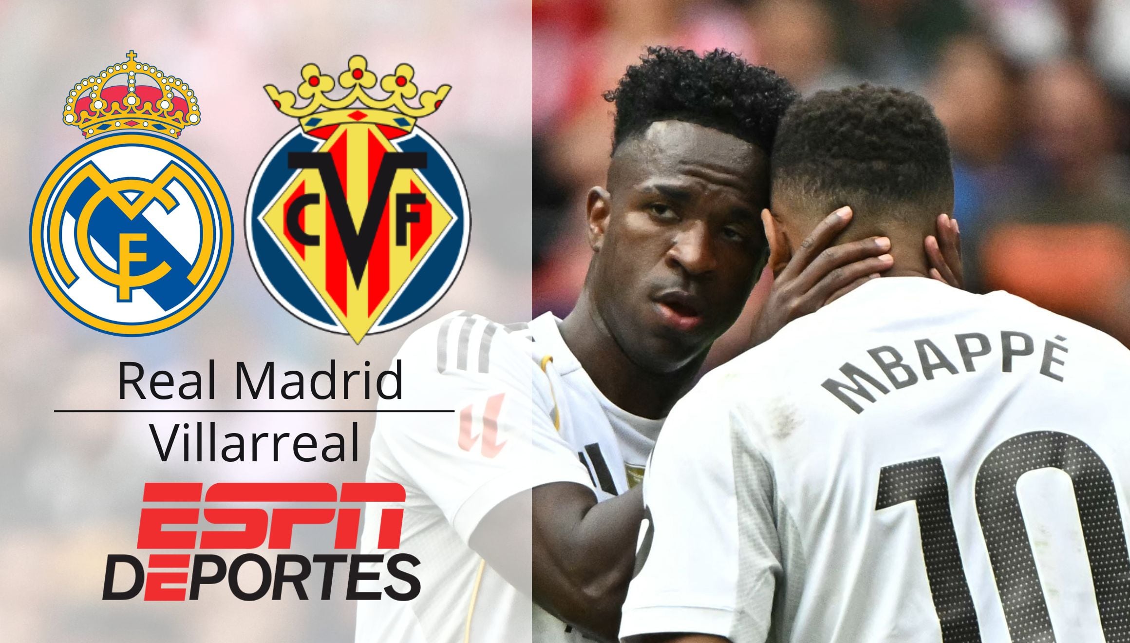 Real Madrid recibe a Villarreal en la jornada 8 de LaLiga EA Sports 2025-2026 en el Santiago Bernabéu, y será transmitido por la señal de ESPN Select (inglés) y ESPN Deportes (español). (Foto: Composición Mix)