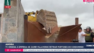 Retiran portones de condominio que fueron instalados por empresa de Zamir Villaverde