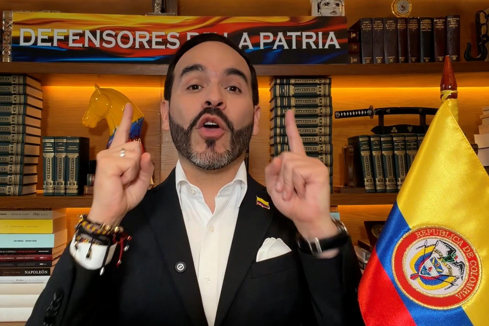 Abelardo de la Espriella anunció que quiere que la ceremonia de su investidura, el próximo 7 de agosto, se haga en Cali, capital del departamento de Valle del Cauca, la principal ciudad del suroeste del país. (EFE/ @ABDELAESPRIELLA)