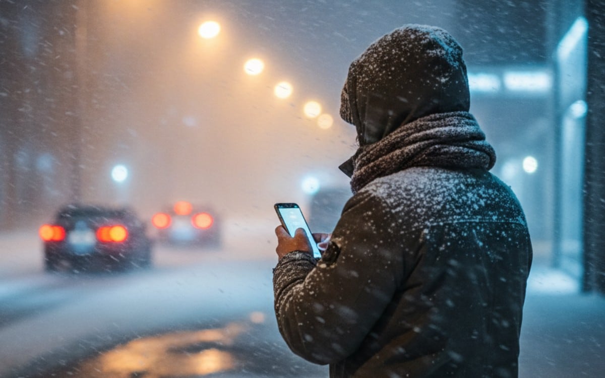 ¿Por qué tu celular se apaga con el frío? El truco para proteger tu batería durante la megatormenta en EE. UU. (Imagen creada por El Comercio MAG usando la IA de Perplexity)