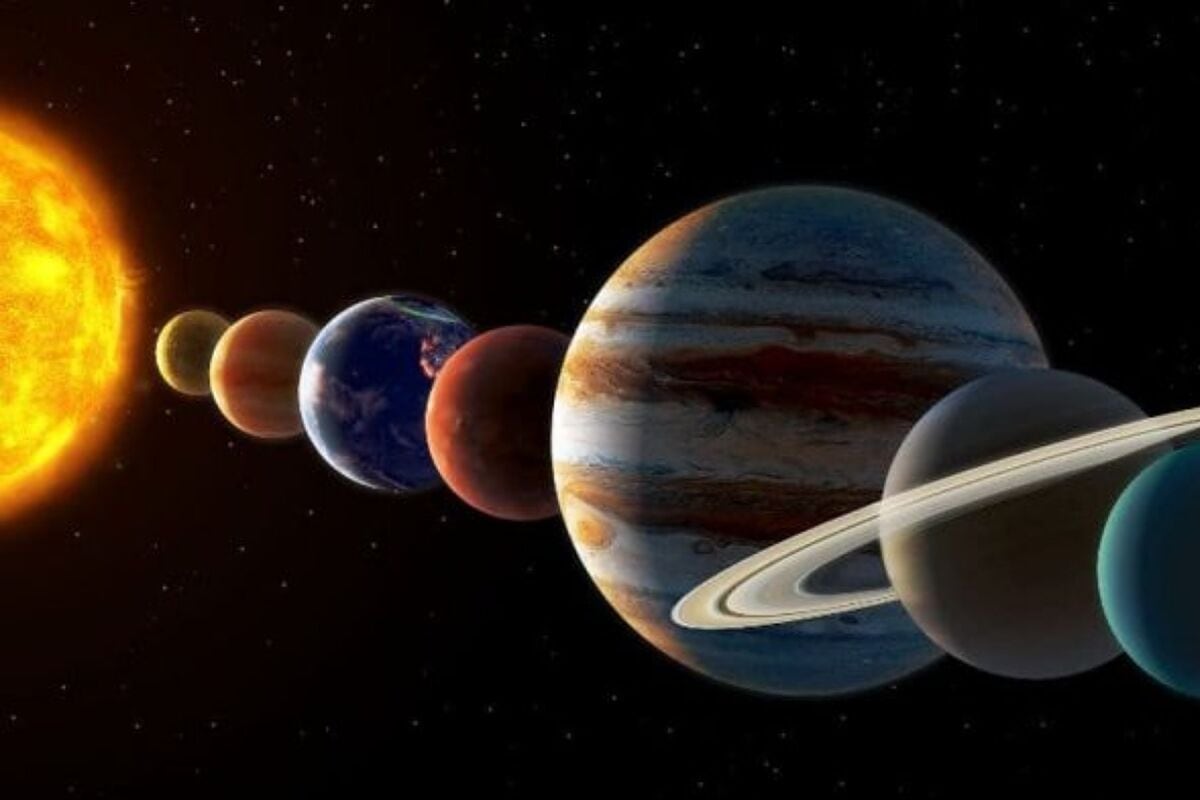 La alineación planetaria del 28 de febrero ofrecerá una oportunidad única para aprender a distinguir planetas en el cielo nocturno. | Crédito: Marca