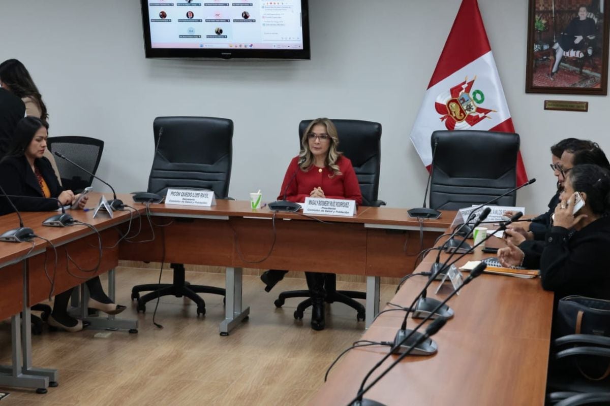 Integrantes de la Comisión de Salud aprobaron por unanimidad el dictamen que permitirá la incorporación excepcional de trabajadores CAS COVID al régimen 276. Foto: Congreso.