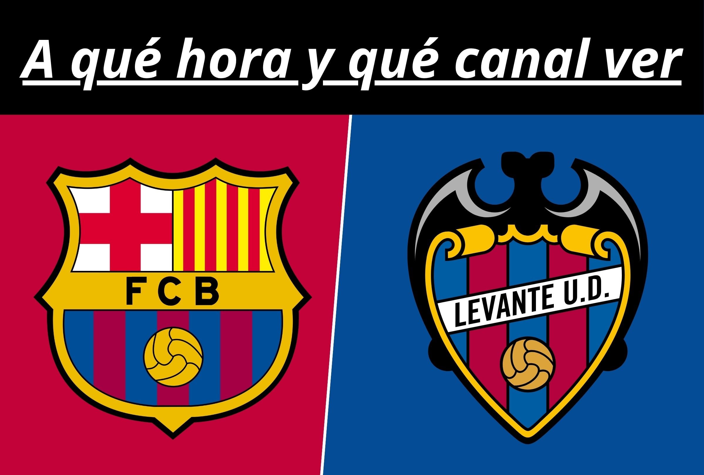Conoce los horarios de inicio, canales de TV y dónde ver el partido FC Barcelona vs. Levante EN VIVO y EN DIRECTO por la jornada 5 de LaLiga. (Foto: Composición Mag)