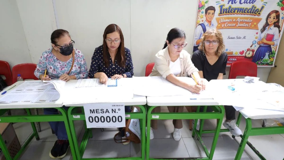 Miembros de mesa: ingresa aquí para recibir la compensación económica de S/ 165