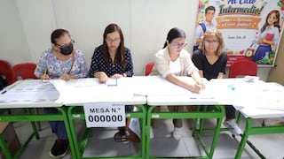 Miembros de mesa: ingresa aquí para recibir la compensación económica de S/ 165
