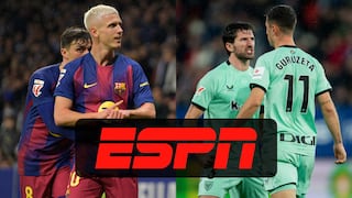 ESPN EN VIVO por Internet — cómo mirar partido FC Barcelona vs. Athletic Club en Fútbol TV y ESPN Select Online en USA