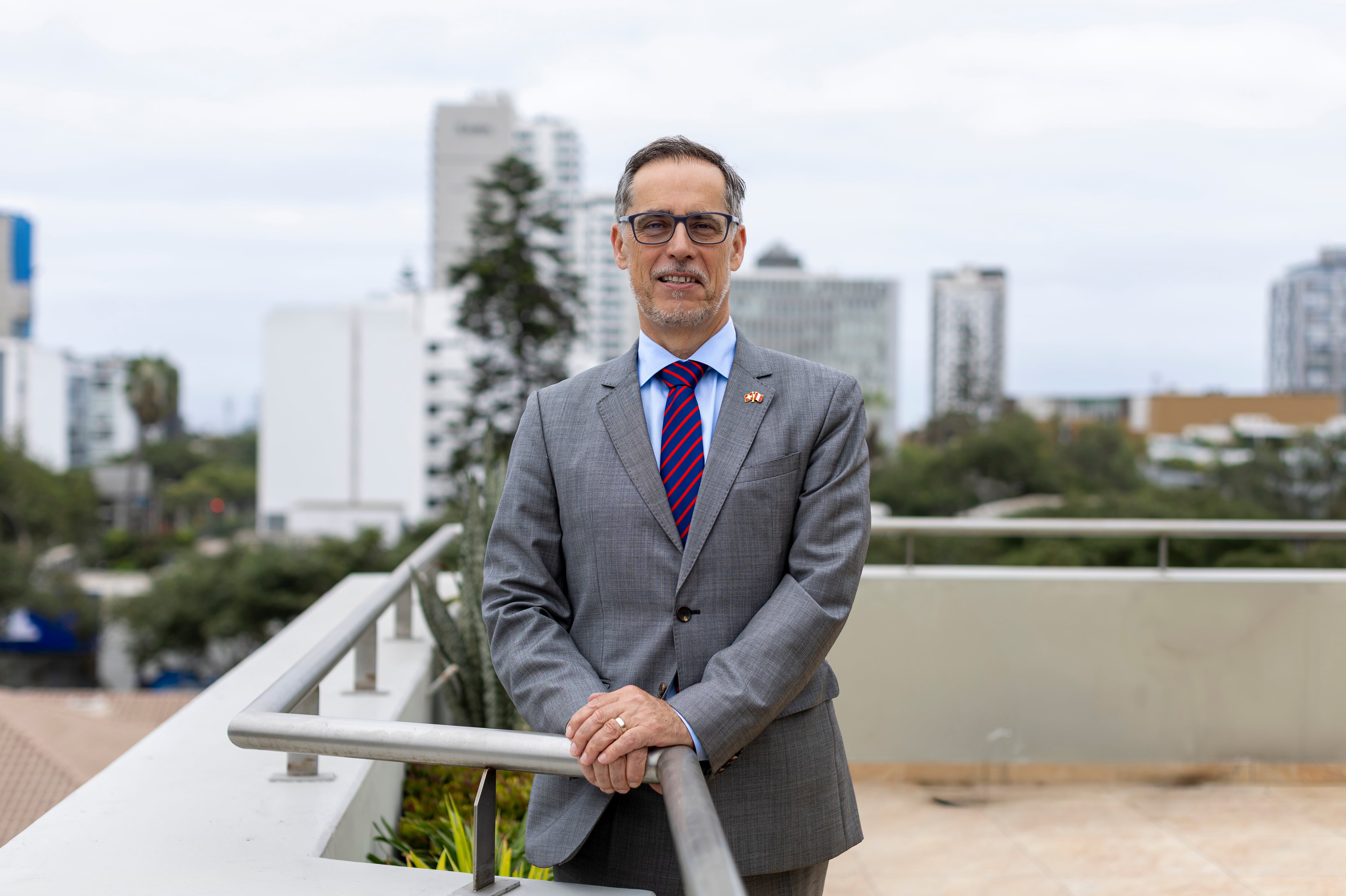 Entrevista a Paul Garnier, embajador de Suiza en Perú, para Diario Gestión. Foto: MARIO ZAPATA N. / @PHOTO.GEC.