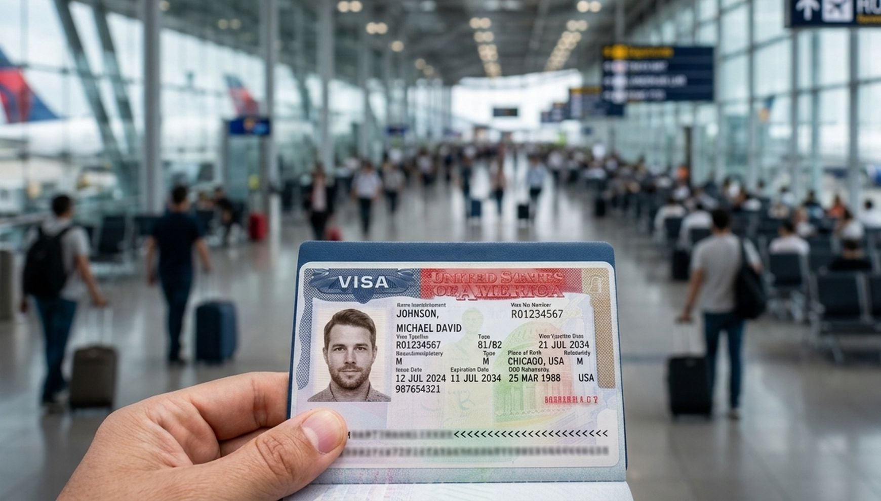 La iniciativa permite solicitar una cita prioritaria para visas de negocios y turismo en consulados seleccionados (Foto: Imagen creada por Gestión MIX usando Gemini / Imagen referencial no válida legalmente, solo usada con fines educativos)
