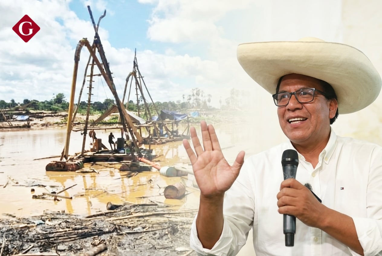 A mediados de noviembre, Sánchez presentó el proyecto “Ley marco de minería con prácticas ancestrales” (13246). Este sería su impacto. | Foto: Andina. Composición: Gestión