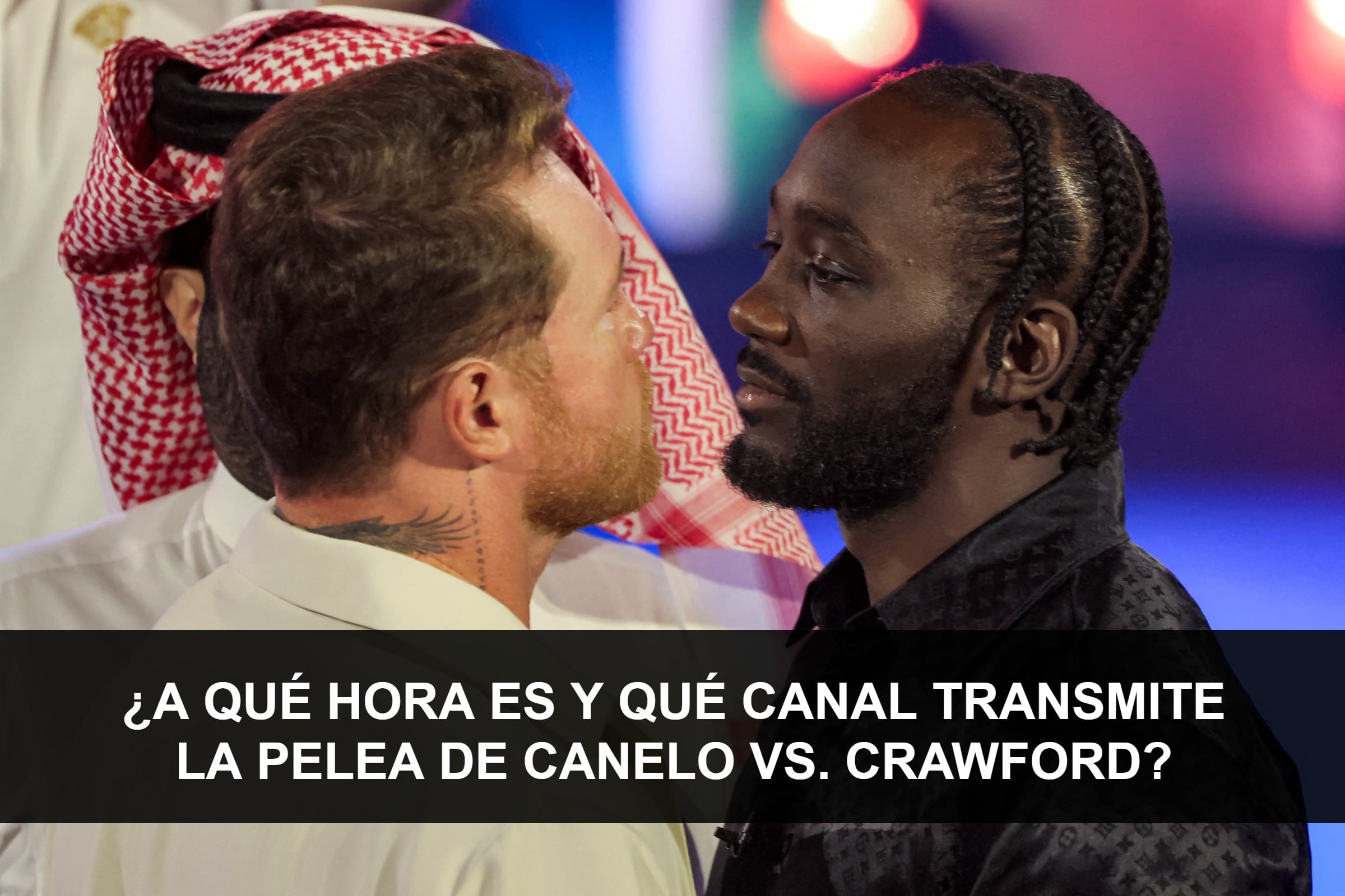 Canelo Álvarez y Terence Crawford se enfrentan este sábado 13 de septiembre en Las Vegas por el campeonato indiscutido del peso supermediano. (Foto: AFP / Composición: Depor)