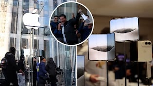iPhone Duo de Apple genera largas filas en Nueva York