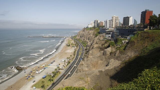 Municipalidad de Lima fijó zonas intangibles en plataforma superior de la Costa Verde 