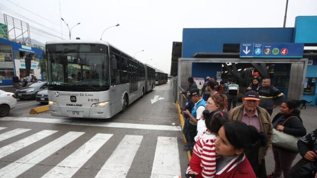 ATU garantiza servicio de agua en terminales del Metropolitano ante corte masivo en Lima