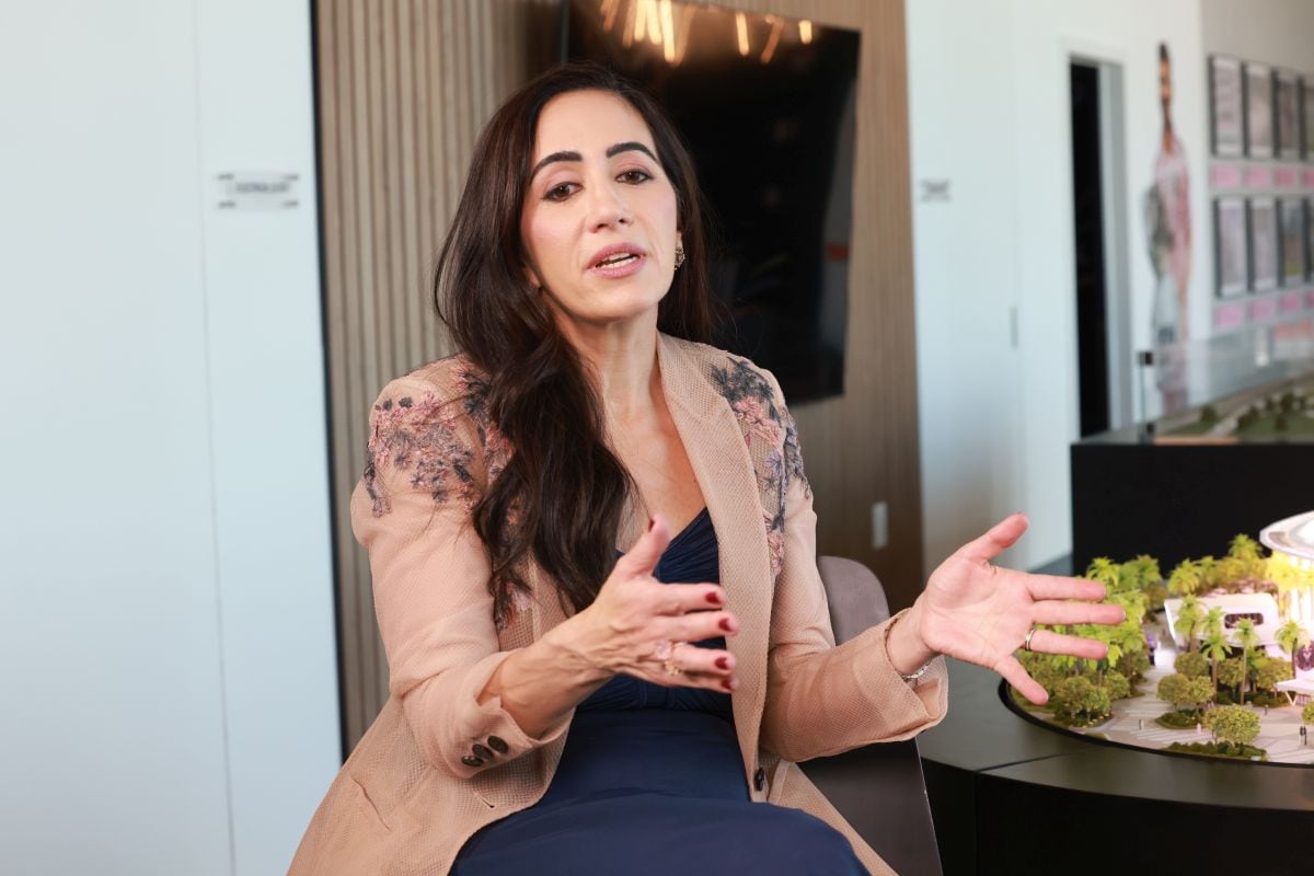 Cristina Junqueira durante una entrevista en Miami el 2 de marzo. Fotógrafo: Ysa Pérez/Bloomberg