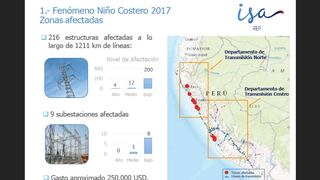 Así se defendieron las líneas de transmisión eléctrica contra El Niño Costero