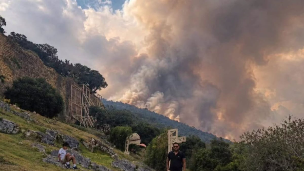 Amazonas en alerta: incendio forestal se registra cerca de la zona arqueológica de Kuélap