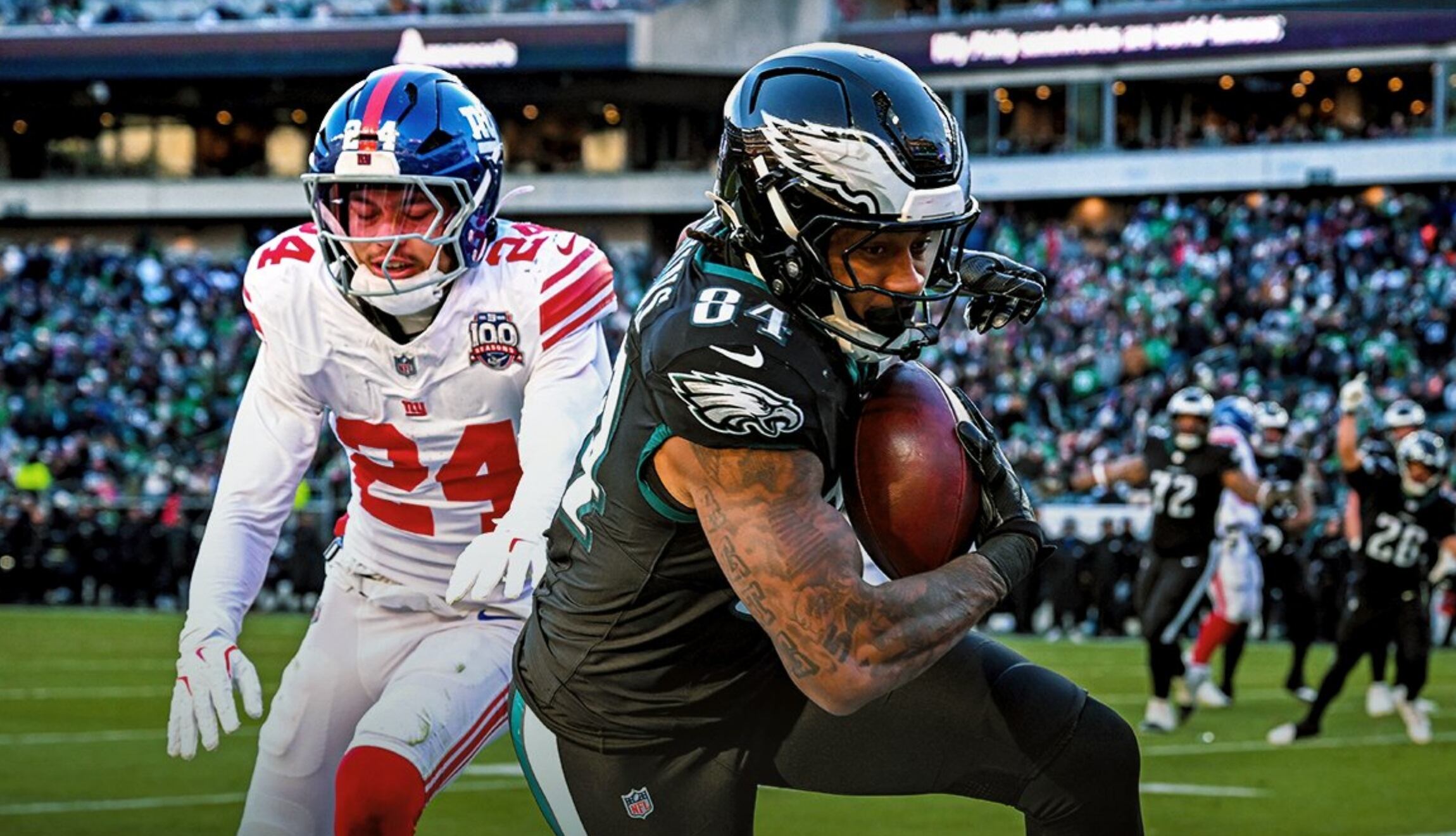 Los Eagles derrotaron los Giants en la Semana 18 de la NFL. (Foto: @Eagles)