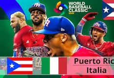 ¿A qué hora juega y qué canal transmite Puerto Rico vs. Italia EN VIVO hoy por Clásico Mundial Béisbol 2026?