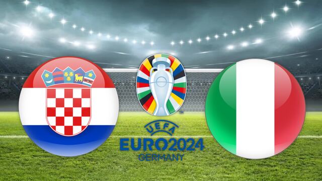 ¿A qué hora jugó y en qué canal pasó Croacia vs. Italia por Eurocopa 2024?