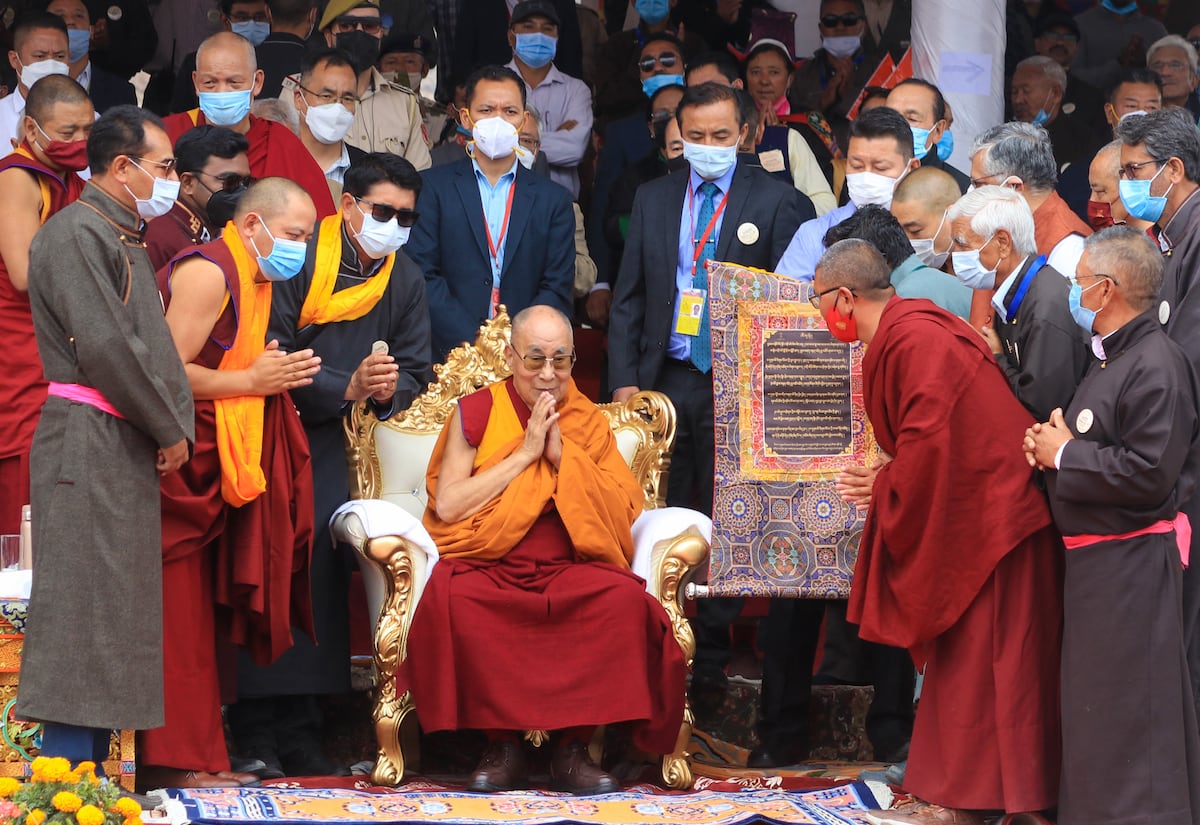 Imagen de archivo | El líder espiritual tibetano, el Dalái Lama. (Foto de Mohd Arhaan ARCHER / AFP)
