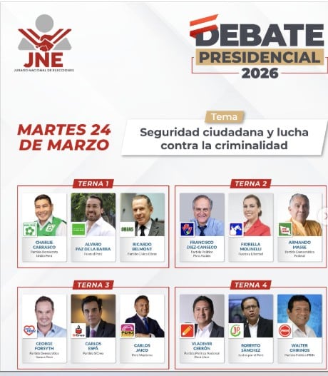 Debate 24 de marzo