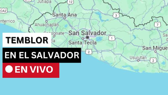 Sismos hoy El Salvador con epicentro y magnitud, según el reporte l Ministerio del Medio Ambiente y Recursos Naturales de El Salvador (MARN) | Foto: (Composición/ Google Maps)
