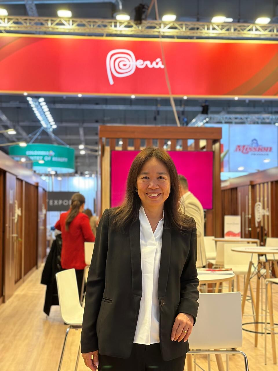 Sofía Wong, gerente comercial de Sunshine Export.